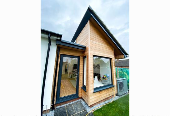 View Single storey side extension