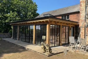 View Extension to period hall in Norfolk