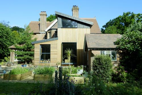 Contemporary extension and conversion work to an Edwardian house