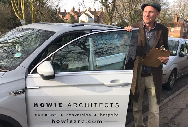 Alastair Howie works on homes ranging from